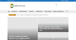 Desktop Screenshot of gcnoticias.com